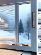 Как выбрать жалюзи для зимы: защита от холода, конденсата и сквозняков
