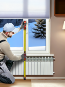 Жалюзи зимой: как правильно выбрать, замерить и установить без потери тепла