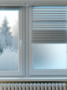 Жалюзи зимой: выбор и монтаж без конденсата и потерь тепла