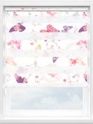 зебра БАБОЧКИ 4096 розовый, 260 см-2