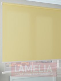 Рулонные шторы LVT АЛЬФА 3310 желтый 200cm copy copy copy copy