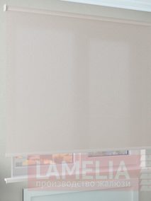 Кассетные рулонные шторы UNI-1 АЖУР 0225 белый, 220 см