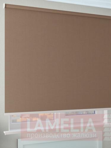 АЛЬФА ALU BLACK-OUT 2868 св. коричневый, 250cm копия_lamelia