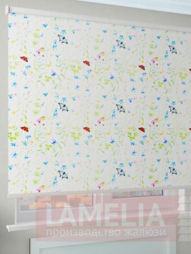 ФЛОРА BO 0225 белый, 200 см копия_lamelia
