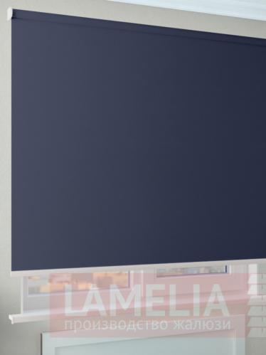 САТИН BLACK-OUT 5470 т. синий, 195 см копия_lamelia