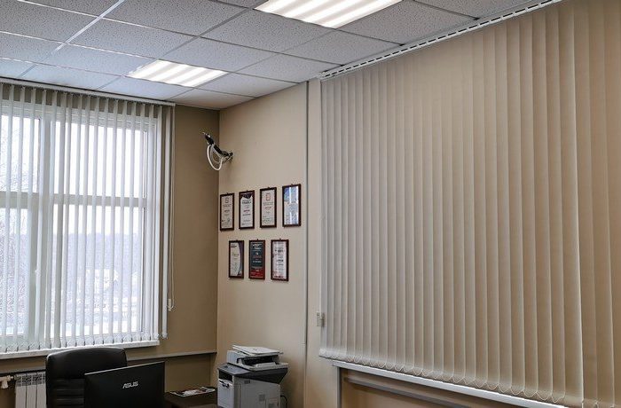 Установка «Вертикальные жалюзи» — работа Lamelia