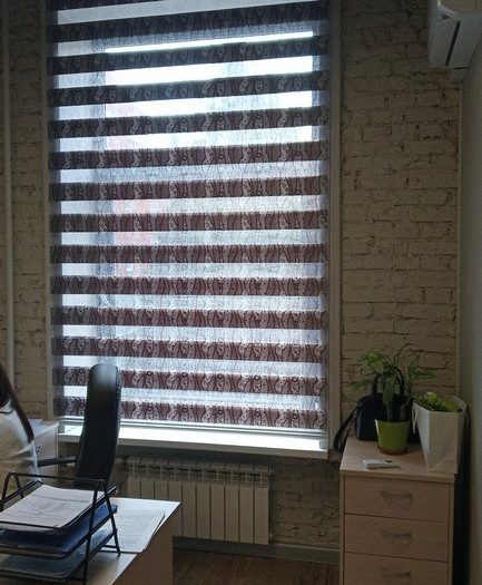 Установка «Рулонные шторы день-ночь на окна» — работа Lamelia