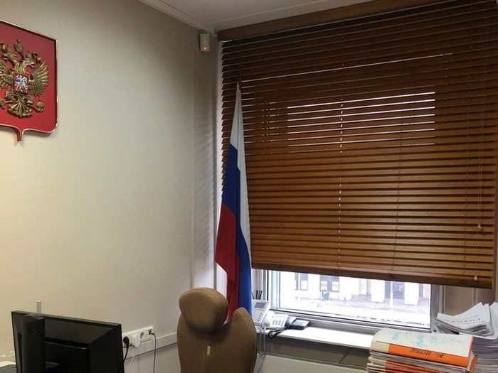 Установка «Горизонтальные жалюзи» — работа Lamelia