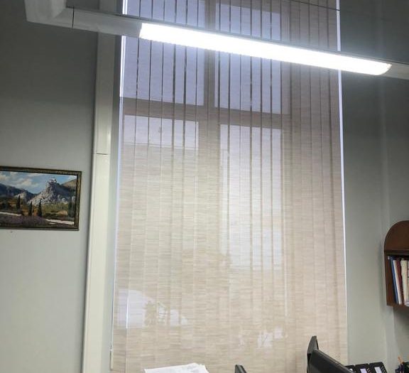 Установка «Вертикальные жалюзи» — работа Lamelia