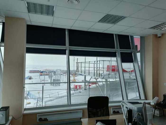 Установка «Рулонные шторы на окна» — работа Lamelia