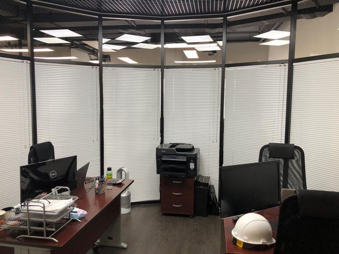 Установка «Горизонтальные жалюзи» — работа Lamelia
